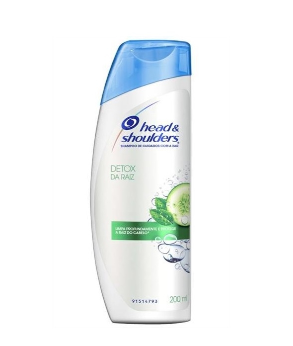 SHAMPOO HEAD & SHOULDERS DETOX DA RAIZ 200ML                                                        